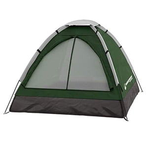 2-Person Tente de dôme- imperméable, pluie amovible & Sac de transport- Facile à installer-Super pour le camping, randonnée & Sac à dos par Wakeman Extérieur (vert)