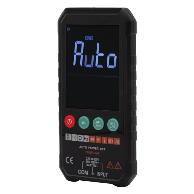 FY107C 1000V Multimètre Automatique Intelligent Haute Précision Petit Testeur de Résistance de Tension AC DC Portable NCV