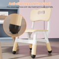 thumbnail image 4 of OUYAWEI 2 Pack 3-Level Height Adjustable Child Chair Non-Slip Pads 180 Lbs Plastic Nursery Wood Color Home Classroom, 4 of 8