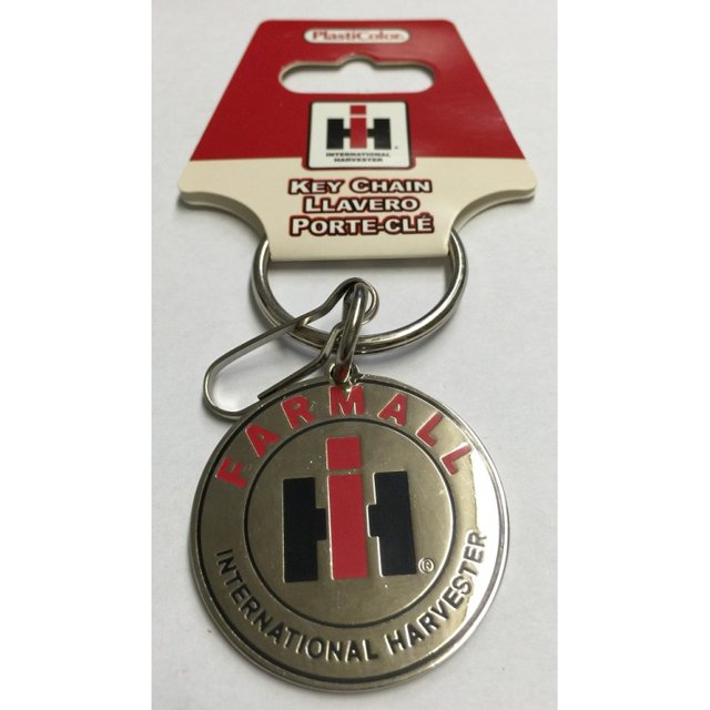 Farmall International Harvester Enamel Keychain