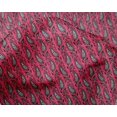 thumbnail image 4 of oneOone Silk Tabby Fabric Leaves & Paisley Block Print Sewing Fabric BTY 42 Inch Wide, 4 of 4