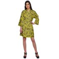 thumbnail image 1 of Moomaya Printed Kimono Robe For Girls Crossover Bathrobe Kimono Women Bathrobe, 1 of 5