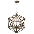 thumbnail image 3 of CWI Lighting Suspension à 3 Lumières avec Fini Cuivre Forgé Antique, 3 of 8
