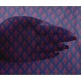 thumbnail image 4 of oneOone Viscose Chiffon Fabric Argyle Style Ikat Printed Fabric 1 Yard 42 Inch Wide, 4 of 4