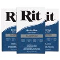 thumbnail image 3 of RIT All Purpose Powder Dye, Denim Blue, 32 g (1.1 oz), 3 of 6