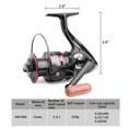 thumbnail image 2 of MesaSe HB500-HB6000 Moulinet Spinning Robuste pour Pêche en Mer en Eau Salée, Tirant Max 18 Lb, 2 of 12