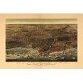 thumbnail image 1 of 1892 Chicago Map Poster Print by N. Harbick (10 x 14), 1 of 1