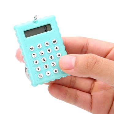 Pocket Calculator, Keychain Calculator, Key Chain Calculator , Portable Kids For Children Students