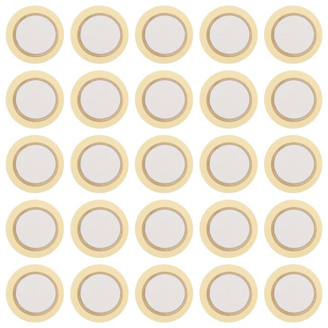 Durable Copper Piezo Disc Transducers for Guitar Beige 50pcs Small Size