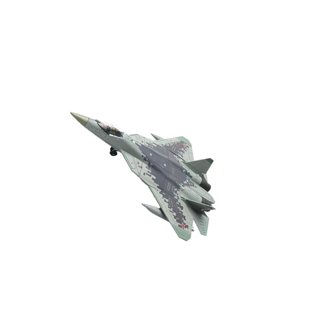 tamizeot 1/72 Scale Fighter Model Kit DIY Aircraft Ornament for Bar Bedroom Bookshelf F35 SU57