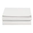 thumbnail image 1 of Luxury Soft Set of 2 - Full Fitted Sheet, Microfiber 16" Deep Pocket Fitted Sheets, White, 1 of 2