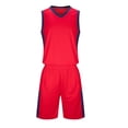thumbnail image 1 of Boys' Fast - Drying Sport Outfit: Breathable Sleeveless Shirt & Basketball Shorts Set, 1 of 7