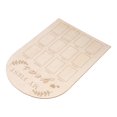 thumbnail image 1 of First Year Milestone Board, Wooden First Year Photo Board  For Kids For Daily Life, 1 of 8