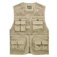 thumbnail image 1 of Mens Summer Outdoor Work Safari Fishing Travel Photo Vest with Pockets, 1 of 21