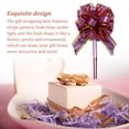 thumbnail image 2 of Pull Bows Ribbon for Gift Wrapping Festive Wedding Decoration Wear-resistant Gifts Baskets Multifunctional Christmas Present Wine Red, 2 of 7