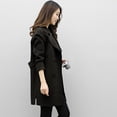 thumbnail image 4 of Cardigan Grande Taille Femme Automne Hiver Mode Veste Décontractée Manteau Coupe Ajustée en Liquidation, 4 of 5