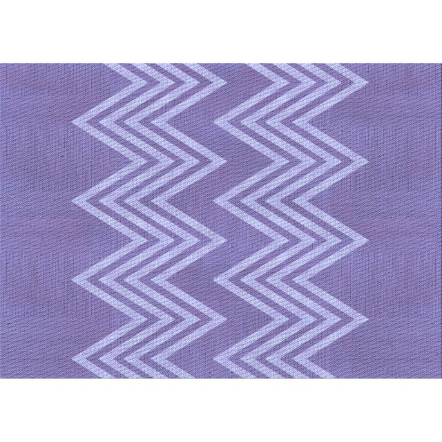 Ahgly Company Machine Washable Indoor Rectangle Transitional Purple Mimosa Purple Area Rugs, 4' x 6'