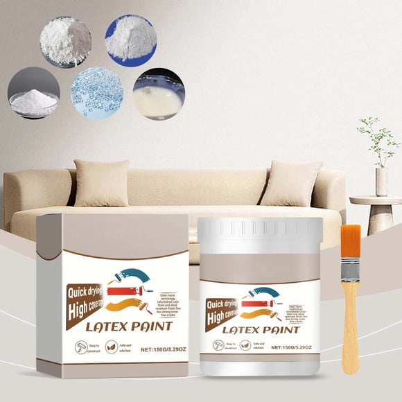 colorful Wall Paint Interior Household Renewing Coating Stain Oil Spot Covering Decorative Brush Paintable Room Home Improvement Finishing Treatment In Colorful Options