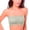 Vert, variante sur FYEGRE Haut de Soutien-Gorge Léger Sans Bretelles pour Femme avec Coussinets Amovibles Doux Extensible Double Bandeau Soutien pour Grande Taille Confort Gris Foncé TG