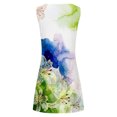 thumbnail image 5 of RKSTN Robe d'Été pour Femmes, Robe Débardeur d'Été Décontractée Ample à Imprimé Floral pour Femmes, Robe de Plage Ajourée Sans Manches, Robes de Plage, Robes Grande Taille pour Femmes, 5 of 5