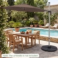 thumbnail image 2 of Goplus 4 Plate Patio Offset Umbrella Base Stand Weights Sand/Water Filled Base, 2 of 10
