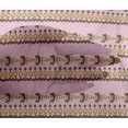 thumbnail image 4 of oneOone Viscose Chiffon Fabric Floral & Flying Swan Block Printed Fabric 1 Yard 42 Inch Wide, 4 of 4