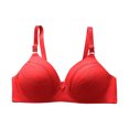 thumbnail image 2 of Bras for Women, Womans Embroidered Glossy Comfortable Breathable Bra Underwear No Rims, 2 of 6