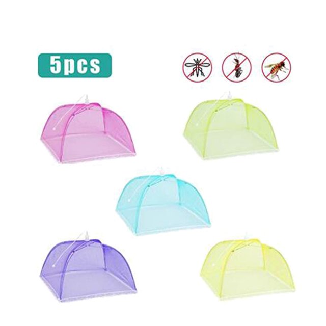 Oleegame 1PC Produce Storage 5 Large Food Tent Net Mesh Umbrella Picnic Cover Dome Screen Kitchen,Dining & Bar