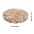 thumbnail image 2 of Fluffy Circle Rug for Bedroom  Kids Room  Teen‘s Room  Shaggy Circular Rug for Nursery Room Cute Room Decor for Baby, 2 of 3