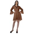 thumbnail image 2 of Moomaya Robes de Plage Imprimées Femmes Robe Aguichant Robes Mini Brodées pour Femmes, 2 of 4