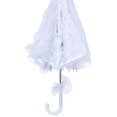 thumbnail image 3 of Parasol en Dentelle Blanc, 3 of 3