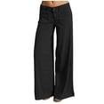 thumbnail image 2 of LOVZFMLL Combinaison pour Femme, Imprimée d'Été Sans Manches, Dos Nu, Ample, Longue, Noire, G, 2 of 5