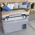thumbnail image 4 of Whynter FM-6TBG Insulated Transit Bag for Portable Refrigerator/Freezer Model FM-65G, Gray, 4 of 4