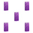 thumbnail image 1 of Wweixi Customized Fringe Curtain For Exquisite Anniversary Party Decorations Luster Purple 5Set, 1 of 4