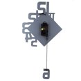 thumbnail image 4 of Hanging Clock, Wall Clock, Nordic Style Wall Mounted Clock Wrought Iron For Home Office, 4 of 8