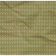 thumbnail image 5 of oneOone Organic Cotton Poplin Twill Fabric Triangle Geometric Printed Craft Fabric BTY 42 Inches Wide, 5 of 5