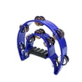 thumbnail image 1 of TechWave Tambourin Métal Demi-Lune Instruments de Musique Double Métal Instruments à Main Percussion avec Poignée Ergonomique Prise Tambourins pour Adultes Tambourin Métal à Main Percussion Tout-Petits, 1 of 3