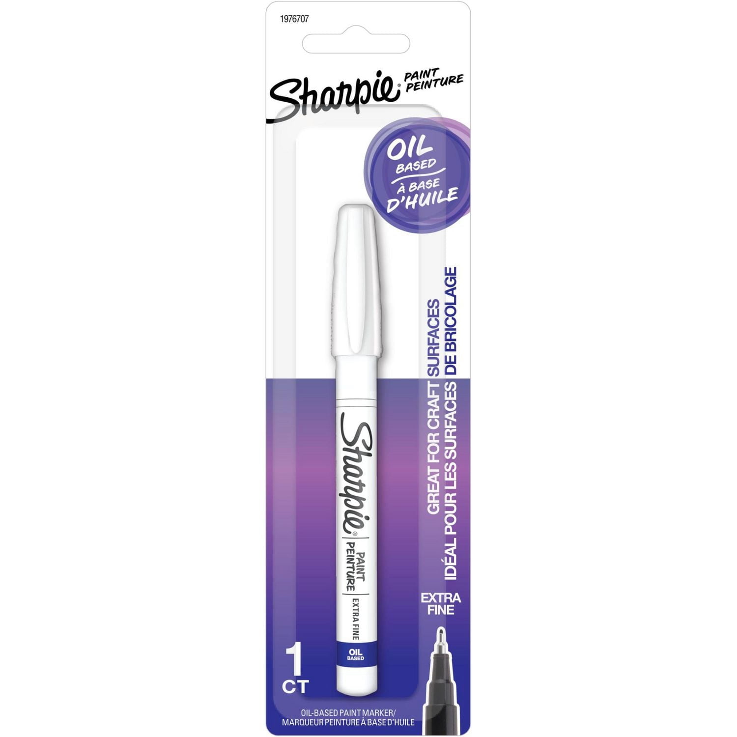 Sharpie Oil-Based Paint Marker, Extra Fine Point, White