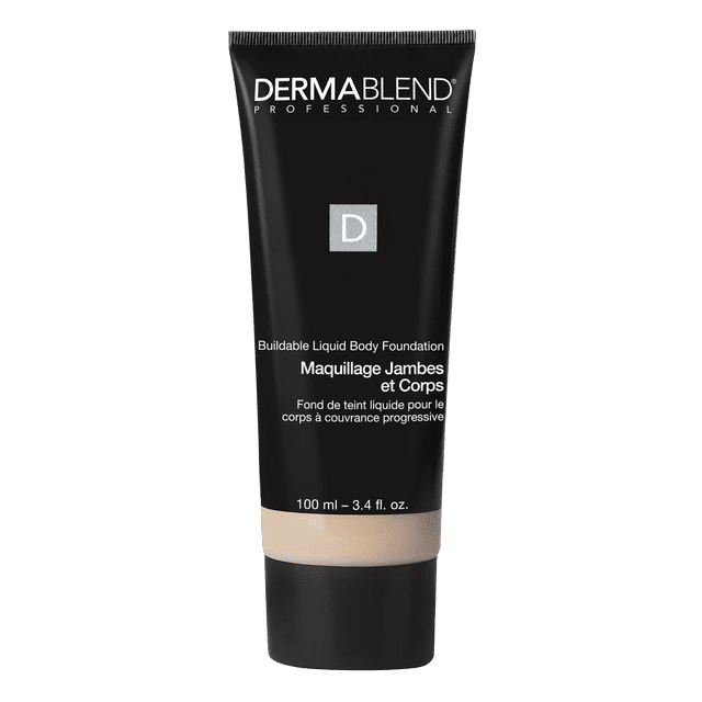 Dermablend Leg and Body Makeup, Buildable Liquid Foundation 0N