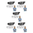 thumbnail image 2 of Youkk 2x Retro Punk Style Belt Wide Waistband With Buckle PU Waist Belt 5Set, 2 of 6
