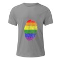 thumbnail image 5 of Qertyioot T-shirt à Manches Courtes Imprimé pour Hommes, Col Rond, Mode Décontractée, Manches Courtes, Économies d'Été, 5 of 5