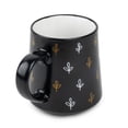 thumbnail image 3 of Tasse en grès thym et table, 16 oz liq., feuille noire, 3 of 4