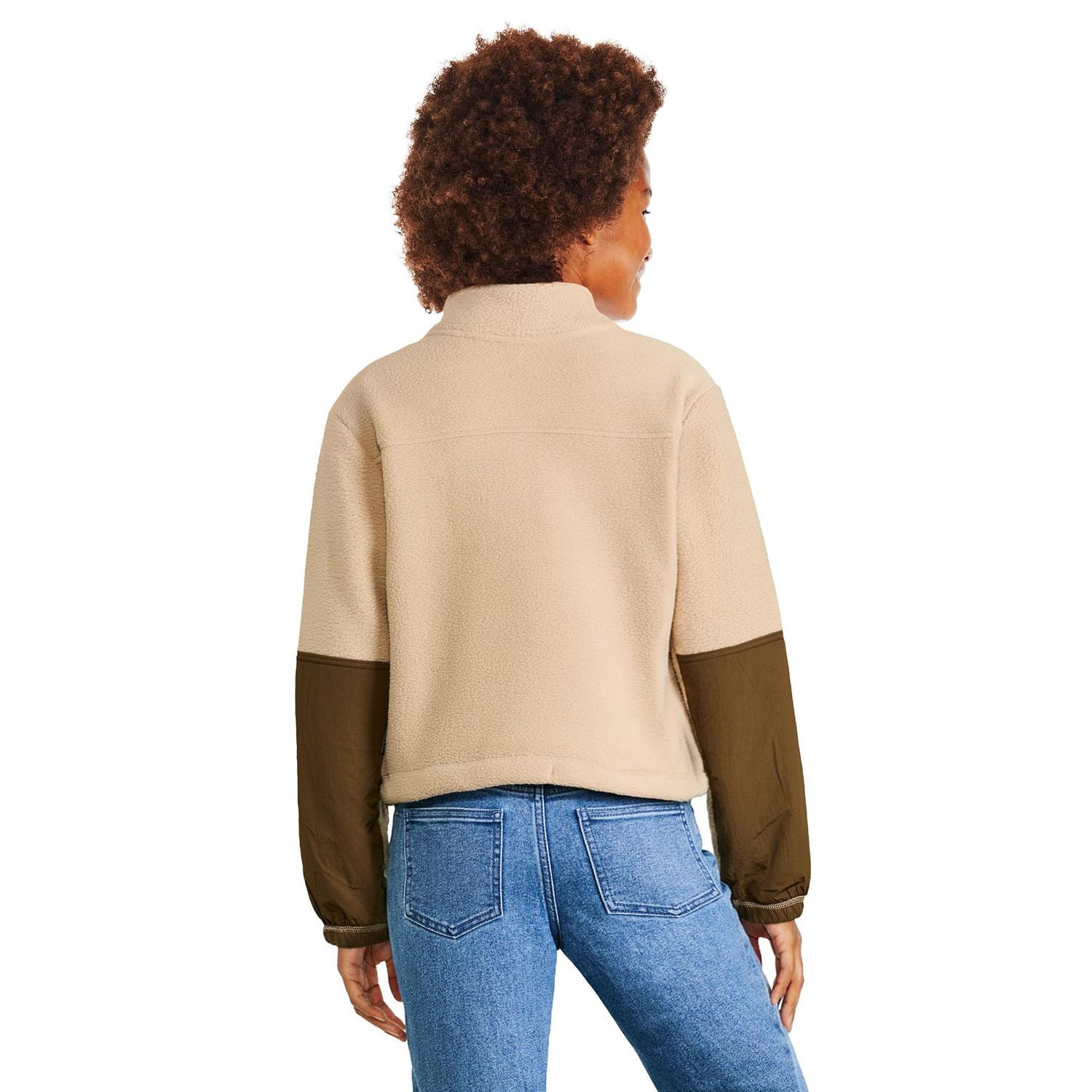 Chandail à demi-zip Canadiana x SGRC pour filles