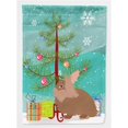 thumbnail image 1 of Carolines Treasures BB9327CHF Lionhead Rabbit Christmas Flag - Canvas House Size, 1 of 4