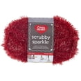 thumbnail image 1 of Red Heart® Scrubby Sparkle™ #4 Worsted (Medium) Polyester Yarn, Strawberry 3oz/85g 174 Yards, 1 of 6