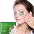 thumbnail image 1 of Dvkptbk Masque pour les Yeux sous les Yeux en Algue pour les Poches 1 Paire Patchs de Masque pour les Yeux pour Hydrater et Raffermir Réduire les Ridules Sacs pour les Yeux Rides et Cernes, 1 of 6