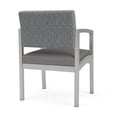 thumbnail image 5 of Lenox Steel Reception Waiting Guest Chair / Silver Steel / Gray / Gray, 5 of 5