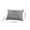 Grey, variant on Inflatable Camping Pillow, Flocked Travel Nap Cushion, Portable Outdoor Air Pillow for Neck Support, Compact Grey Rectangular Pillow for Airplane Car Office