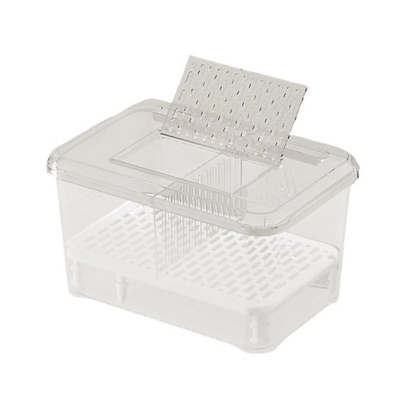 Turtle feeding box isolation and turtle sedimentation board household use