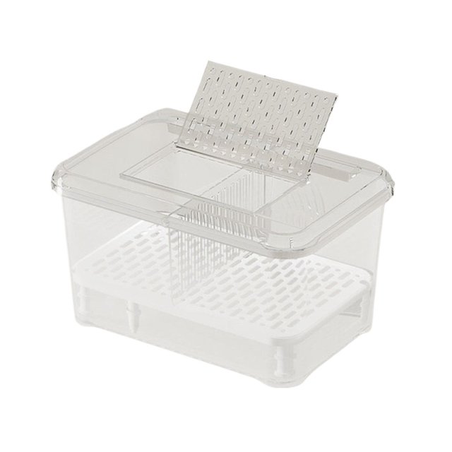 Turtle feeding box isolation and turtle sedimentation board household use
